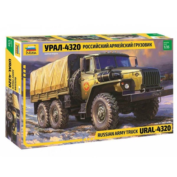 Ural 4320 Russian Armytruck Zvezda  Nr. 3654  1:35
