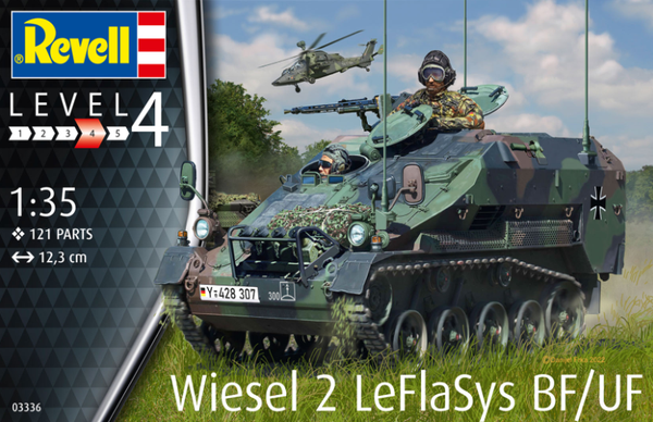 aaa Wiesel 2 LeFlaSys BF/UF Revell Nr. 03336 1:35