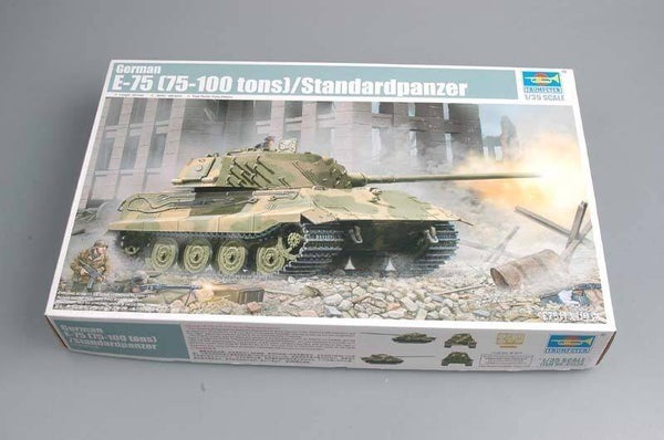 E-75 (75-100 tons) 1. Batch (w/Alu-Barrel) Trumpeter  Nr. 01538  1:35