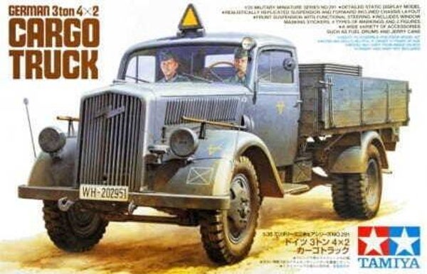 German 3ton 4x2 Cargo Truck Tamiya Nr. 35291 1:35 neu +++