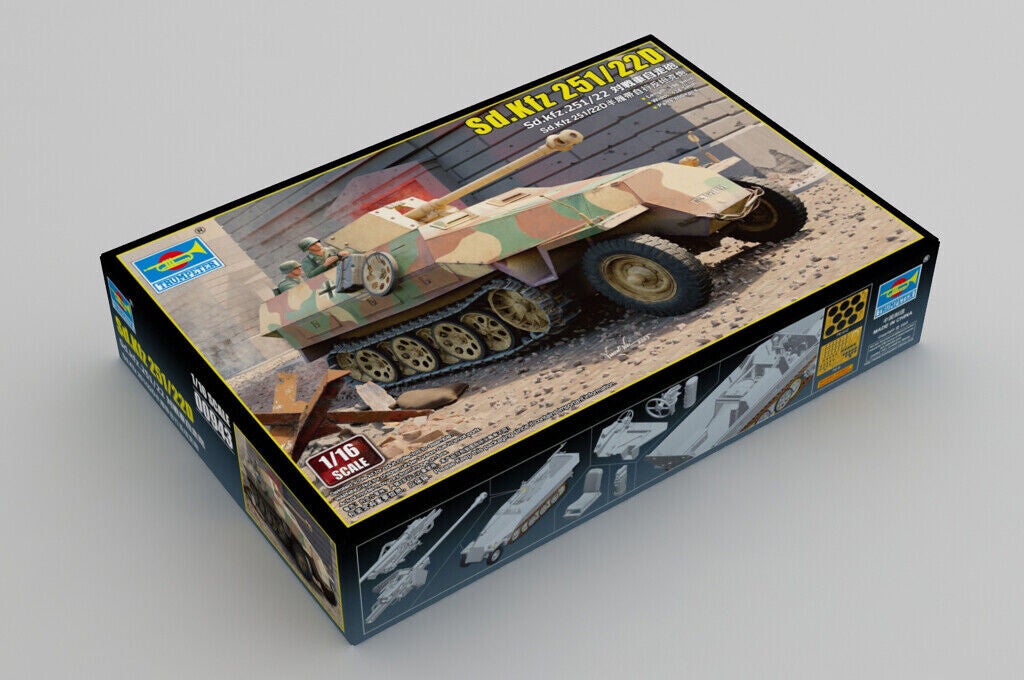 Sd.Kfz. 251/22 Ausf. D Trumpeter  Nr. 00943  1:16