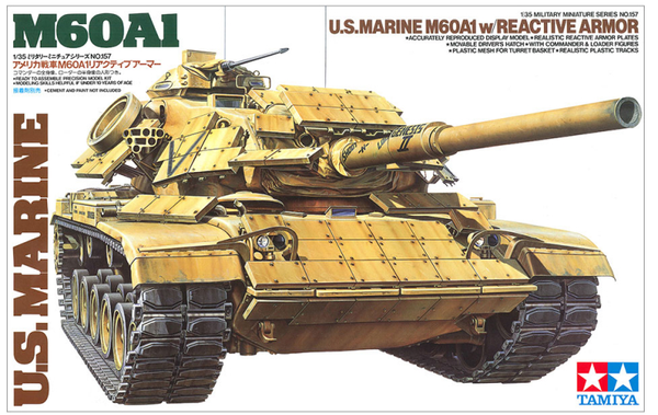 U.S. Marine M60A1 with Reactive Armor Tamiya Nr. 35157 1:35