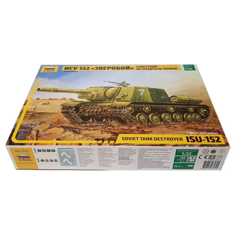 Soviet Tank Destroyer ISU-152 Zvezda  Nr. 3532  1:35