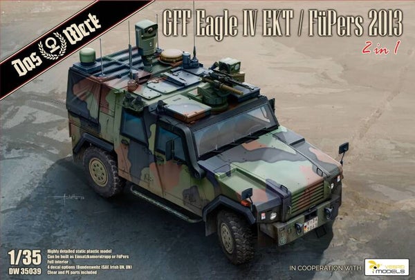 GFF Eagle IV EKT / FüPers 2013 Das Werk  Nr. DW35039  1:35