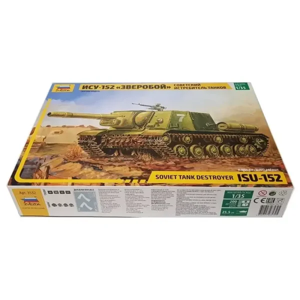 Soviet Tank Destroyer ISU-152 Zvezda  Nr. 3532  1:35