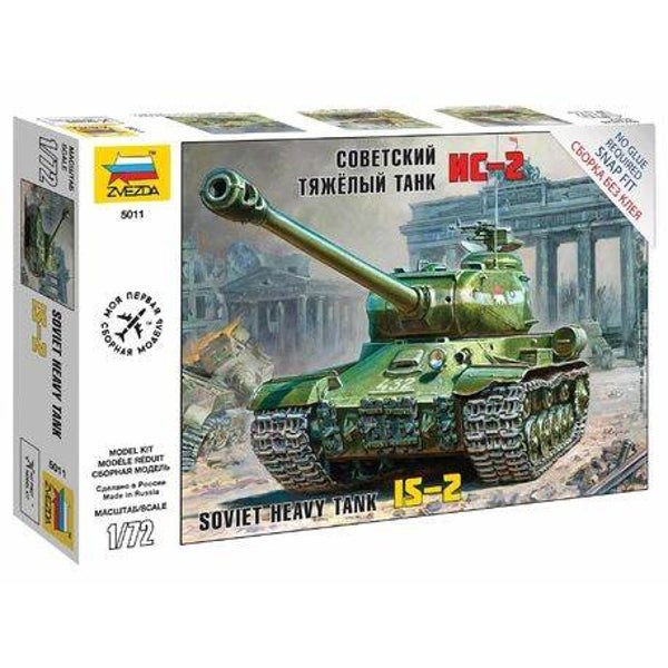Soviet Heavy Tank IS-2 Stalin Zvezda Nr. 5011 1:72