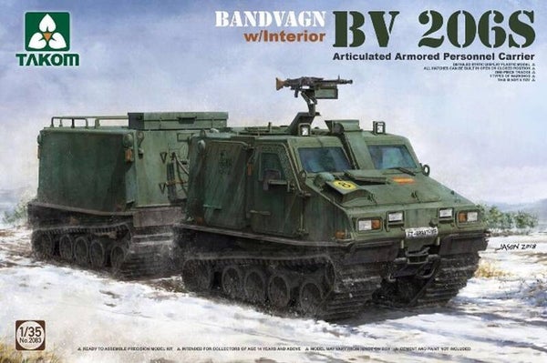 Bandvagn BV 206S Articulated Armored Personnel Carrier Takom  Nr. 2083  1:35