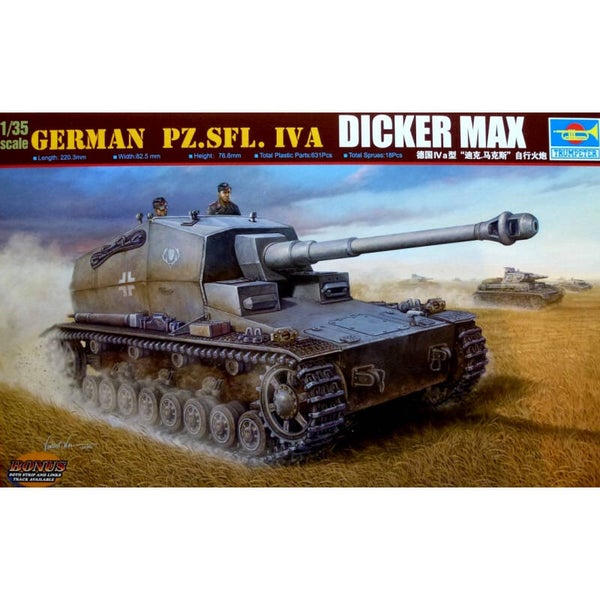 German Pz.Sfl. IV A Dicker Max Trumpeter  Nr. 00348  1:35