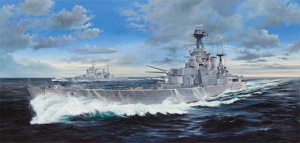 HMS Hood Trumpeter  Nr. 03710  1:200