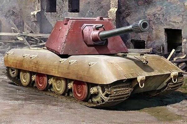 E-100 Heavy Tank-Krupp Turret Trumpeter  Nr. 09543  1:35 neu