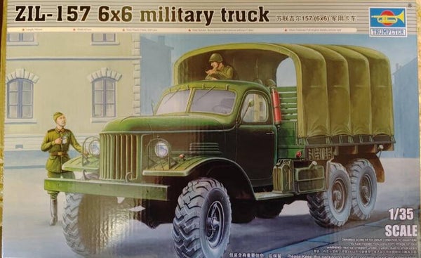 ZIL-157 6x6 Military Truck Trumpeter  Nr. 01001  1:35