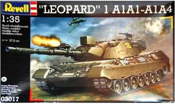 aaa "Leopard" 1 A1A1-A1A4 Revell | Nr. 03017 | 1:35