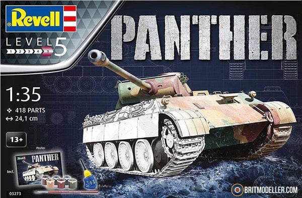 aaa Panther Ausf. D Revell Nr. 03273 1:35