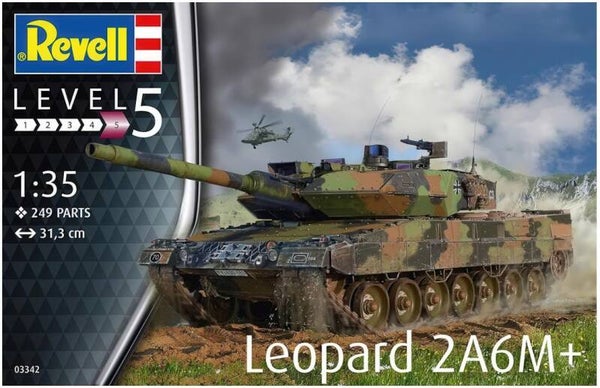 aaa Leopard 2A6M+ Revell Nr. 03342 1:35