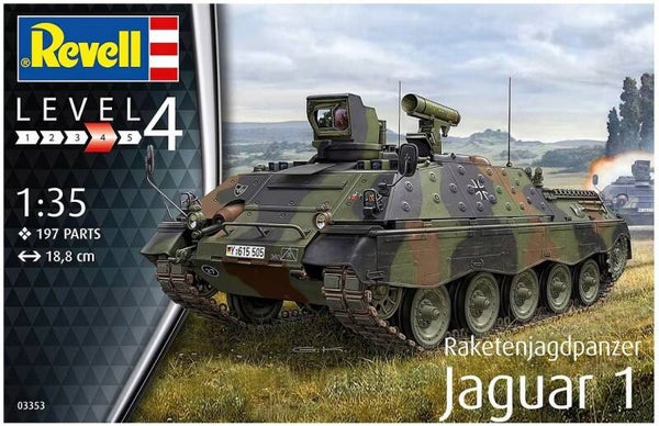 aaa Raketenjagdpanzer Jaguar 1 Revell Nr. 03353 1:35