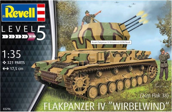 aaa Flakpanzer IV Wirbelwind Revell Nr. 03296 1:35
