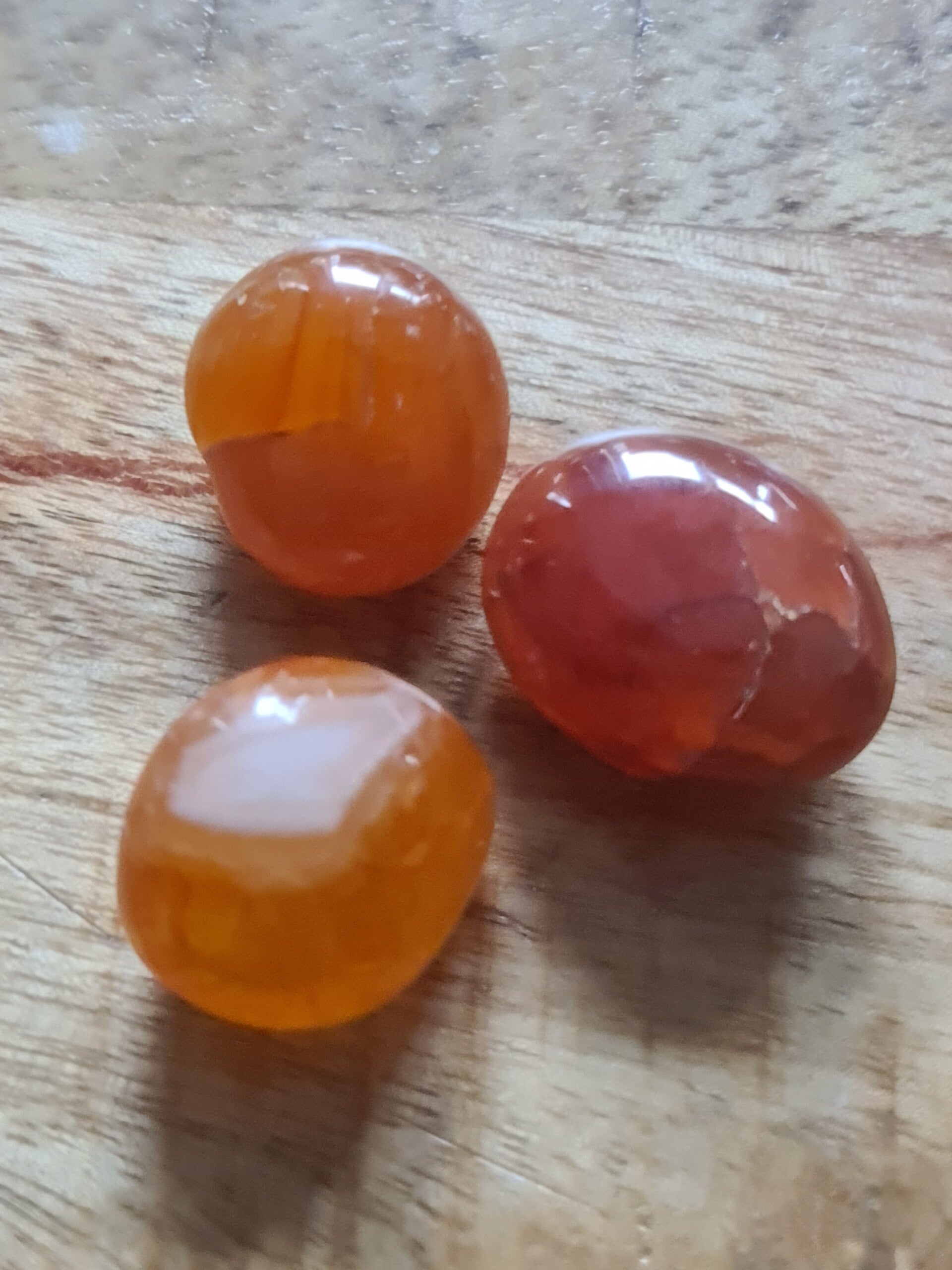 Carneool trommelsteen