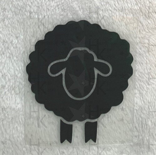 Bügelbild - Schaf / Lamm