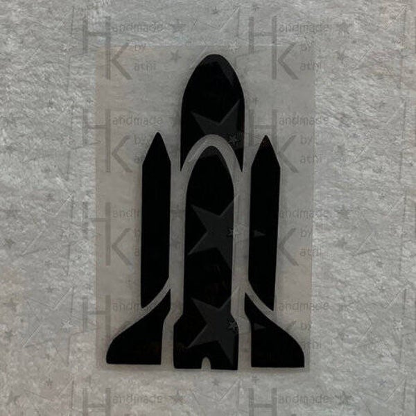 Bügelbild - Raumschiff / Space Shuttle