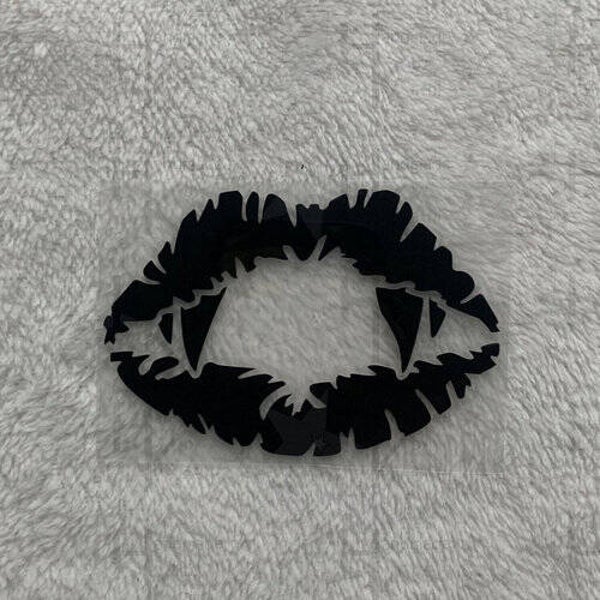 Bügelbild - Vampir / Mund