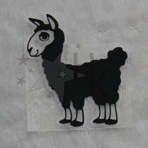 Bügelbild - Alpaka / Lama