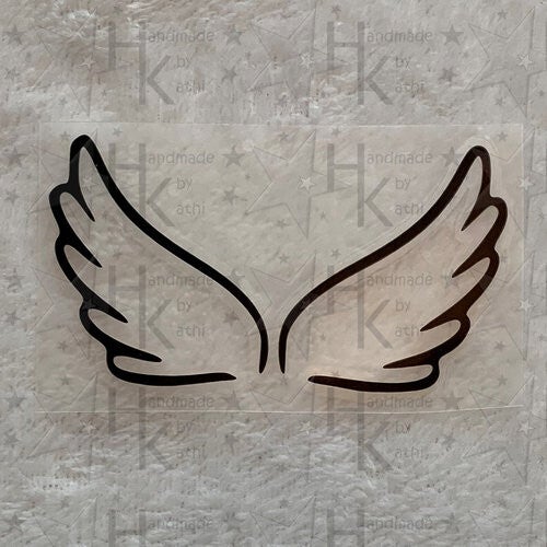 Bügelbild - Flügel / Engelsflügel