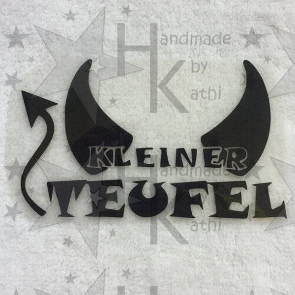 Bügelbild - Kleiner Teufel
