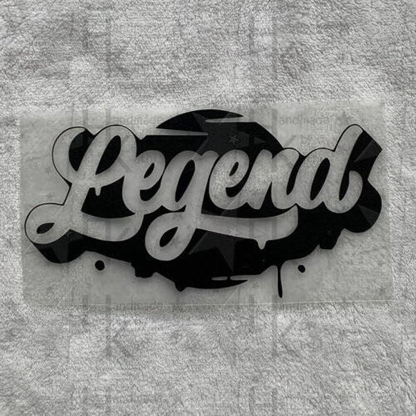 Bügelbild - Legend / Legende (Graffiti)