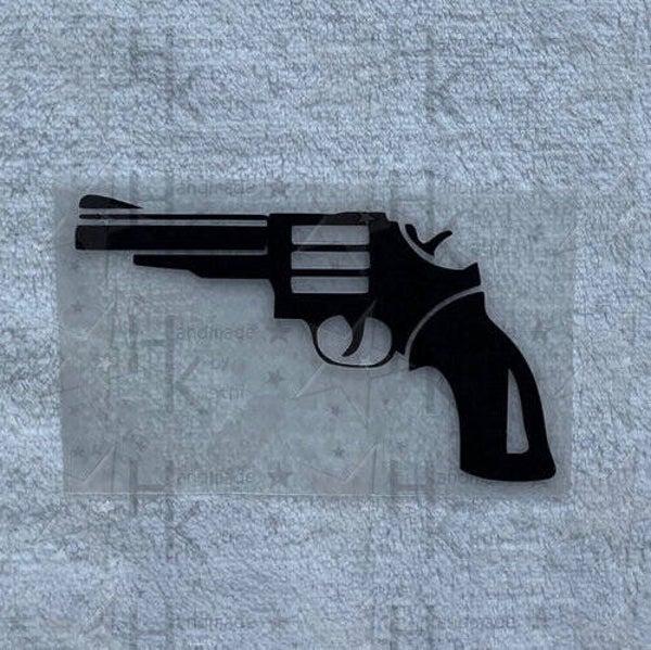 Bügelbild - Revolver