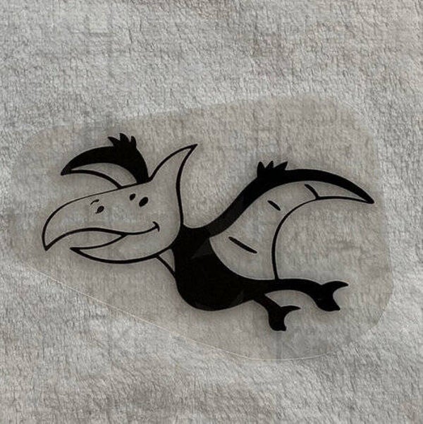 Bügelbild - Dinosaurier / Flugsaurier