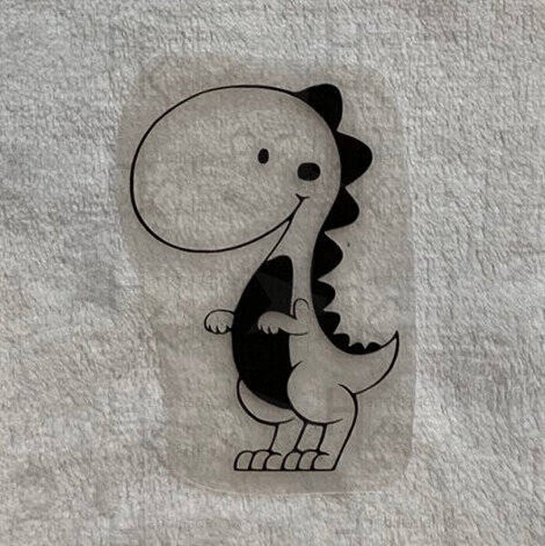 Bügelbild - Dinosaurier