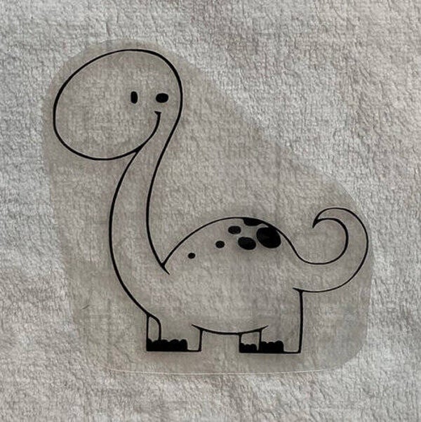 Bügelbild - Dinosaurier