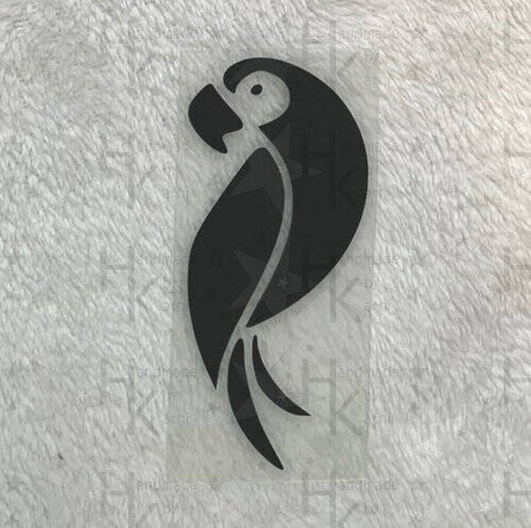 Bügelbild - Papagei