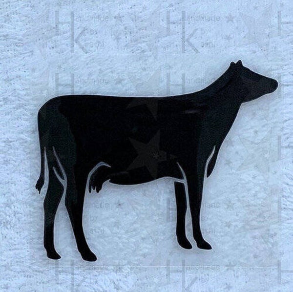 Bügelbild - Kuh (Silhouette)