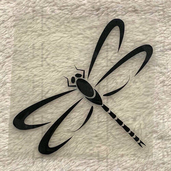 Bügelbild - Libelle