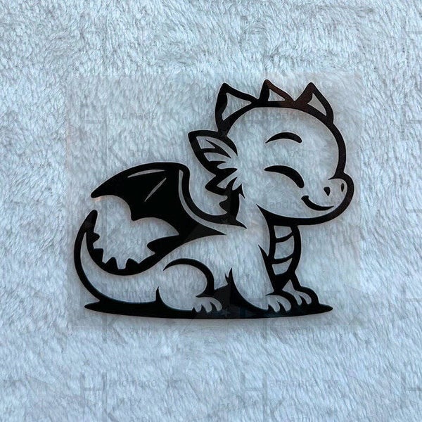 Bügelbild - Süßer Drache