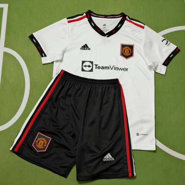 MANCHESTER UNITED AWAY KIDS KIT 2023-2024