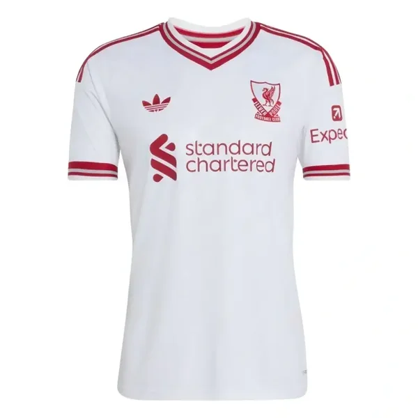 ⚪🔴 LIVERPOOL – Maillot AWAY 2026-2027 | Version Fan