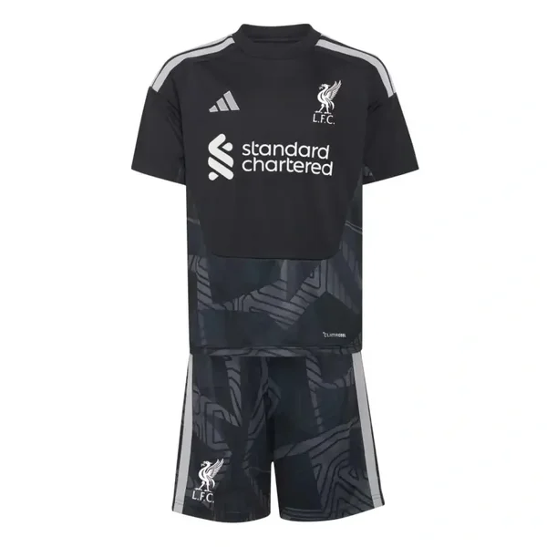 🧤⚫ LIVERPOOL – Tenue Gardien Enfant 2026-2027 | Version Fan