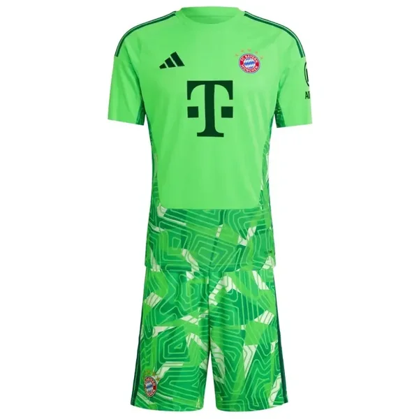 🧤🟢 BAYERN MÜNCHEN – Tenue Gardien Enfant 2026-2027 | Version Fan
