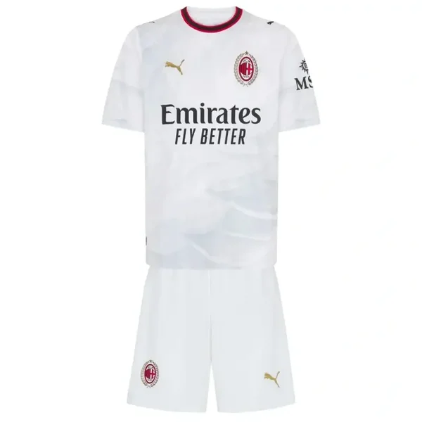 ⚪🔴 AC MILAN – AWAY ENFANT 2026-2027 | VERSION FAN