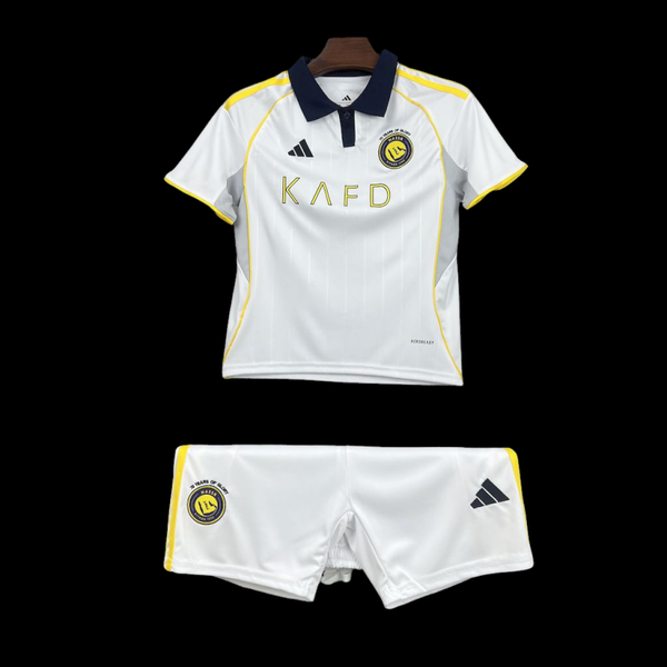🟡⚪ Al Nassr –  enfants Maillot Extérieur 2025-2026