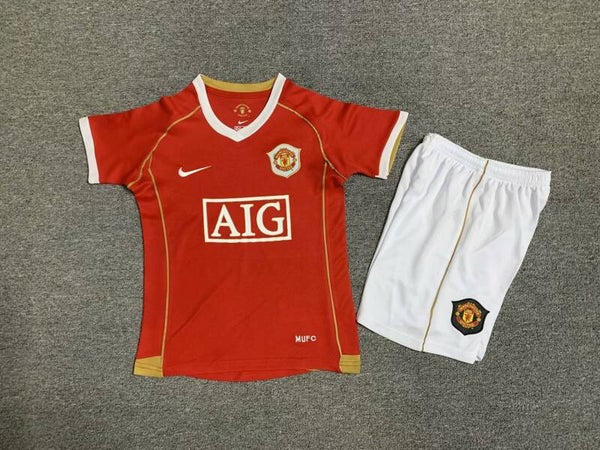 MANCHESTER UNITED 2006-2007 RÉTRO KIT KIDS