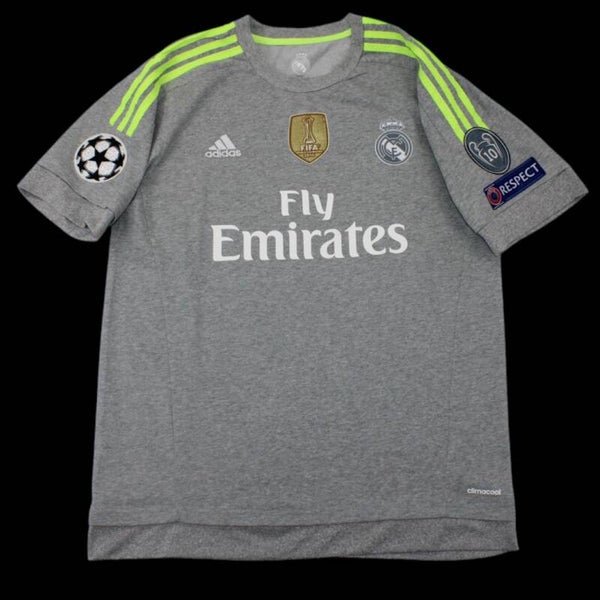🩶 REAL MADRID 2015-2016 THIRD (GREY) – S-XXL