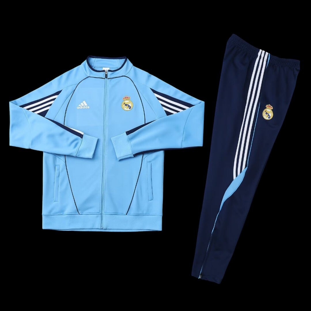 💙 NOUVEAU SURVÊTEMENT REAL MADRID – ÉDITION BLEUE ⚽👑