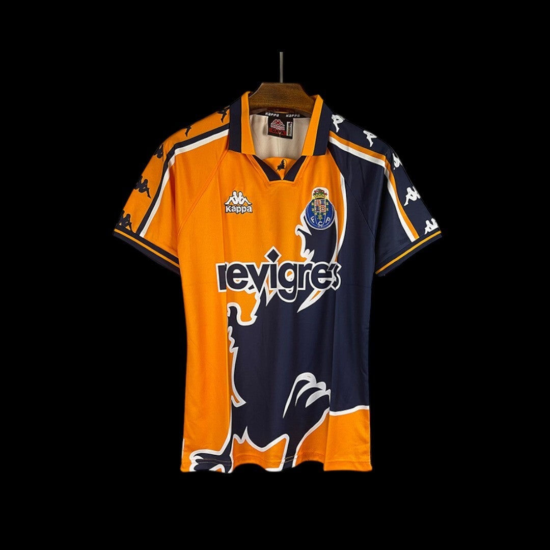 🔵🟠 Maillot FC Porto 1997-1999 – Extérieur