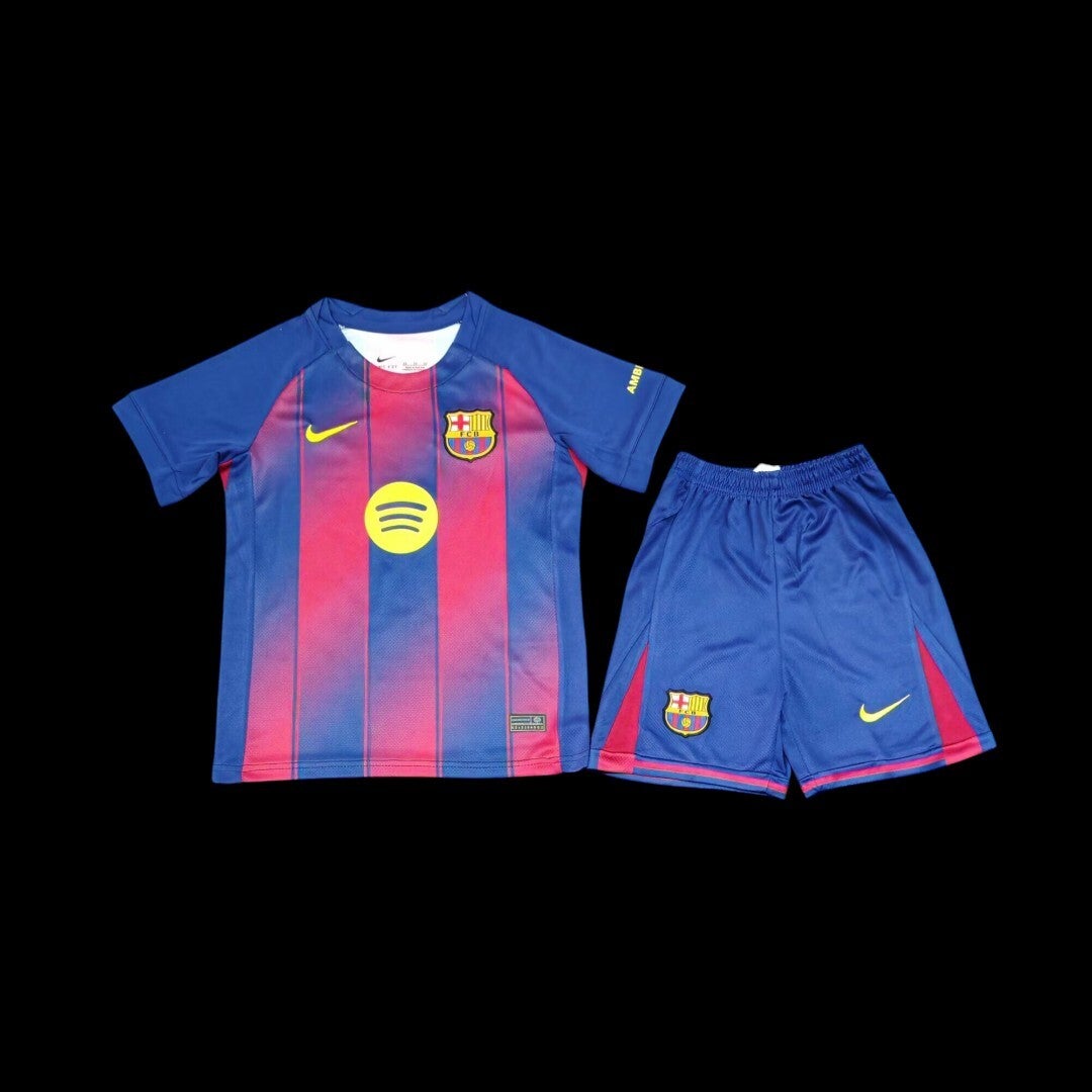 🔴🔵 Maillot Domicile Enfant FC Barcelone 2025/26
