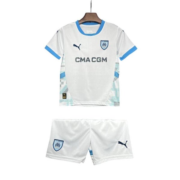 OLYMPIQUE DE MARSEILLE HOME KIDS KIT 2024-2025