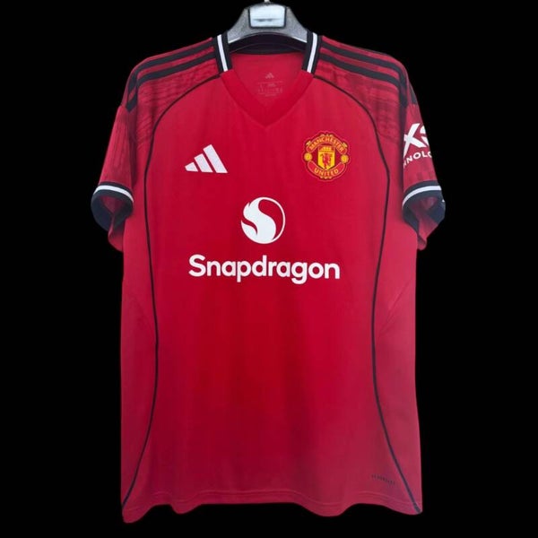 🔴⚫ Manchester United – Maillot Domicile 2025-2026