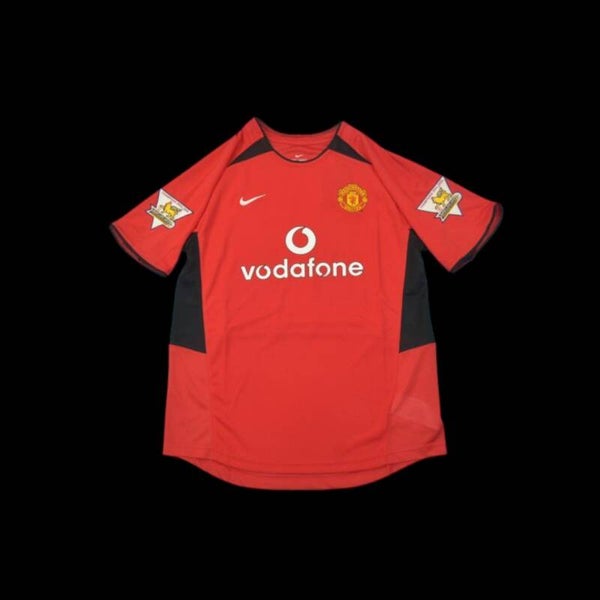 🔴⚫ Maillot domicile Manchester United 2003/2004 – Vodafone x Nike